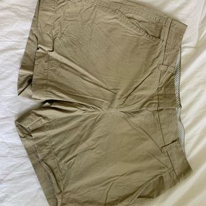 J Crew tan Chinos - broken-in style